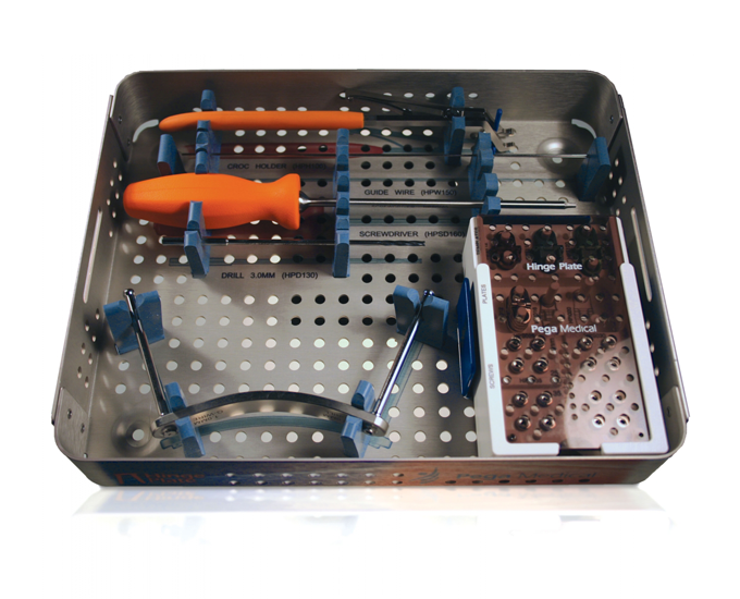 Trusa de instrumentar Hinge Plate (Pega Medical)